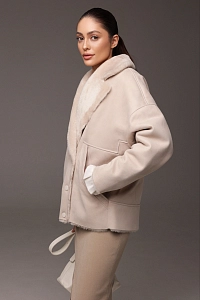 Дубленка Soft Line MILK