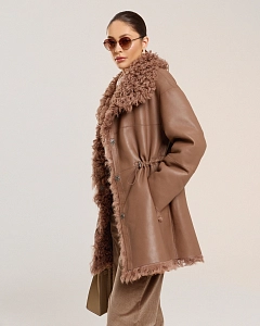 Дубленка Парка из овчины