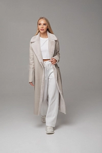 Дубленка  на молнии MILK