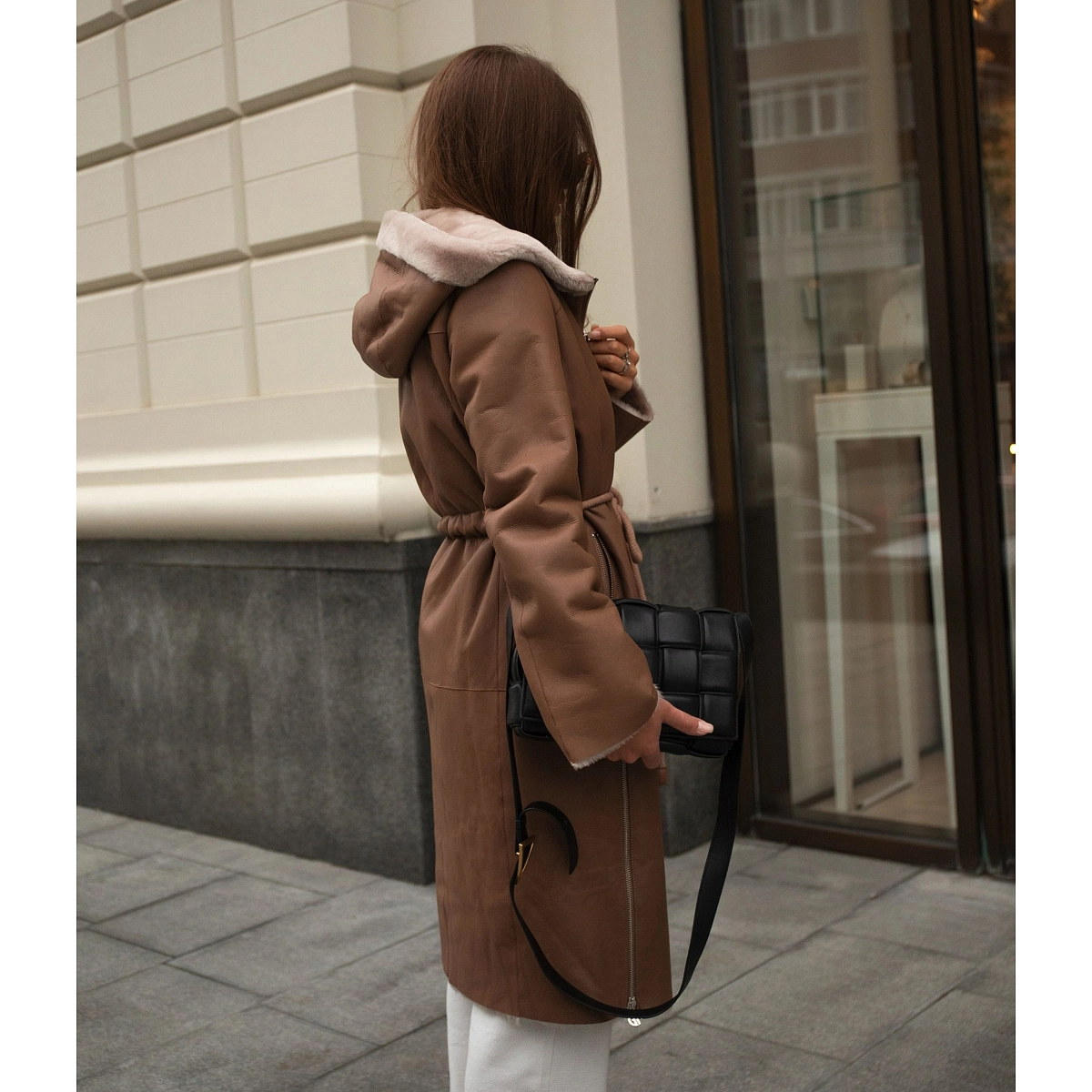 Дублёнка Парка Caramel