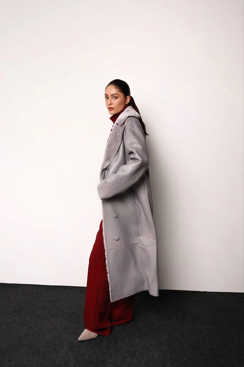 Дубленка Пальто GREY