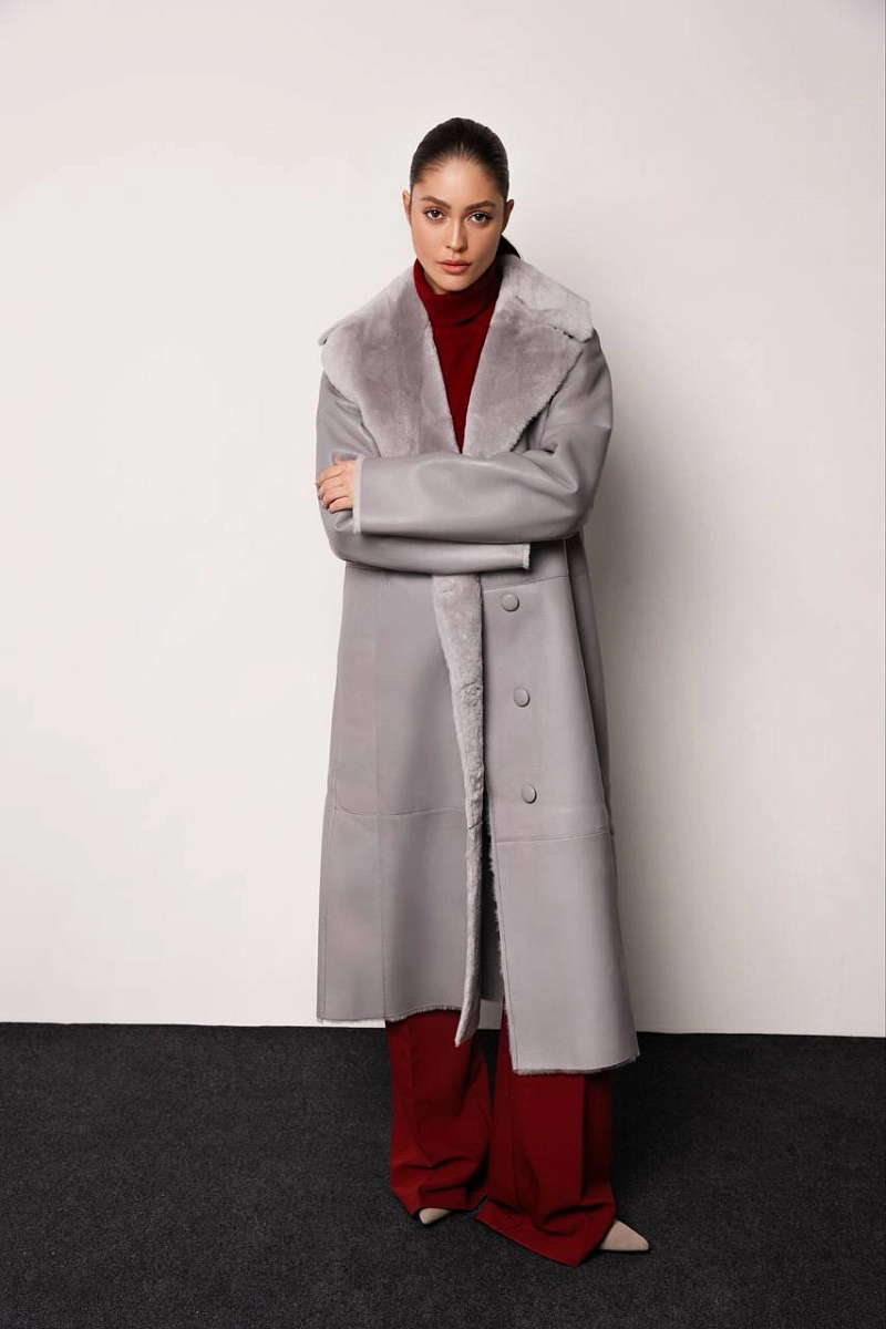 Дубленка Пальто GREY