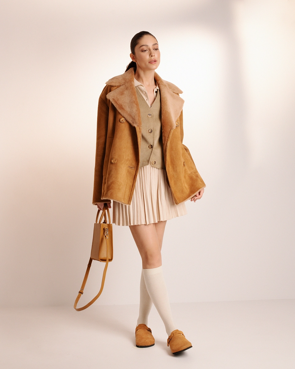 Дубленка Жакет TERRAKOT