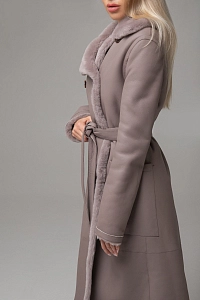 Дубленка Двубортная  PURPLE