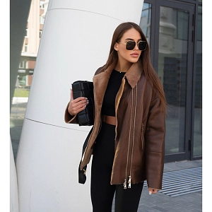 Дубленка две молнии MELLER