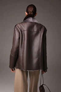 Дубленка Авиатор CHOCOLATE MERINO