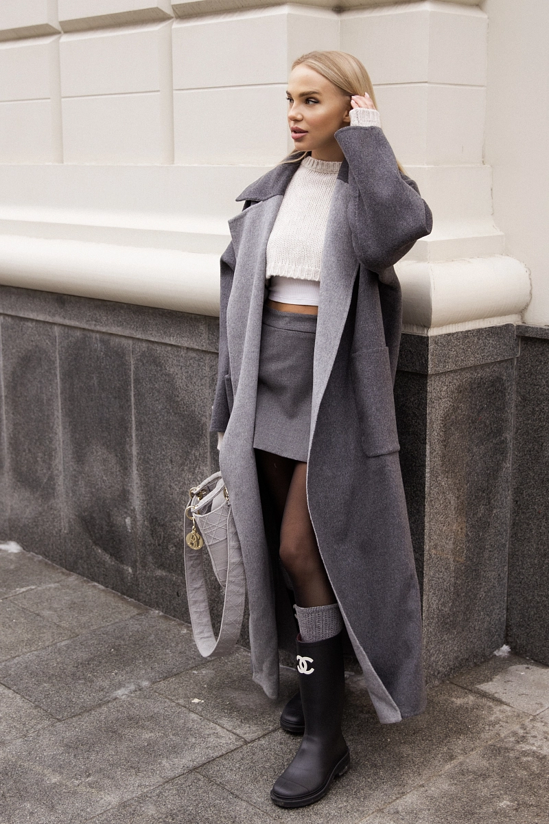 Пальто из кашемира Grey