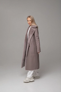 Дубленка Двубортная  PURPLE