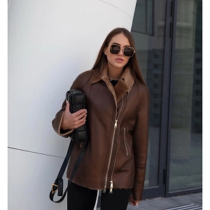 Дубленка две молнии MELLER