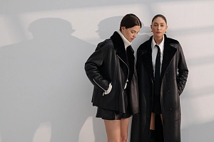 Дубленка Тренч BLACK