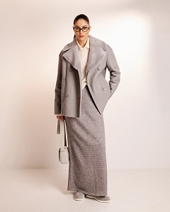 Дубленка Жакет GREY