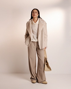 Дубленка Авиатор MELANGE