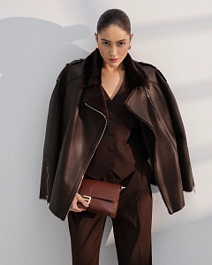 Дубленка Авиатор CHOCOLATE 