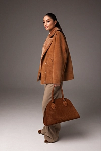 Дубленка Soft Line TERRAKOT