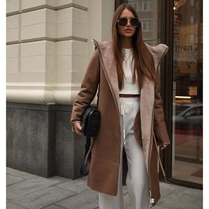 Дублёнка Парка Caramel