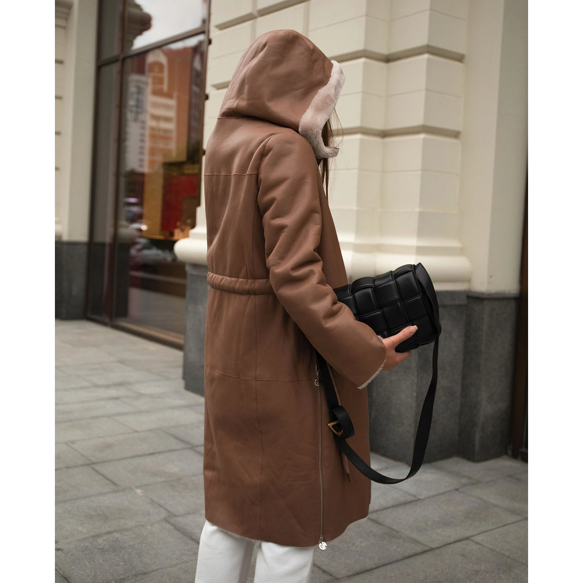 Дублёнка Парка Caramel