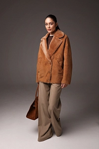 Дубленка Soft Line TERRAKOT