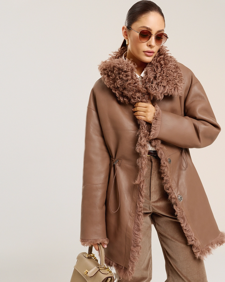 Дубленка Парка из овчины